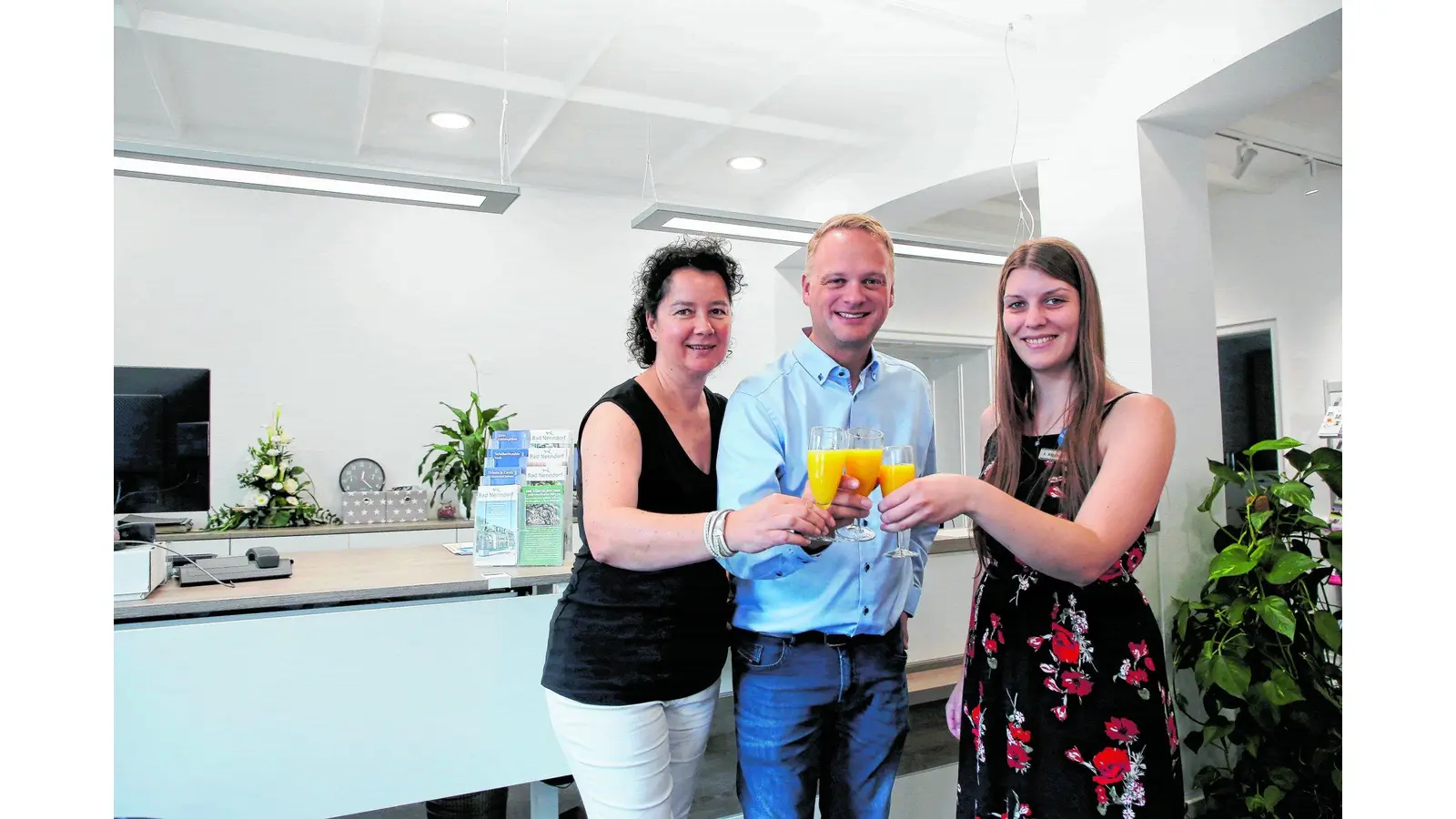 Tourist-Info erstrahlt in neuem Glanz (Foto: red)