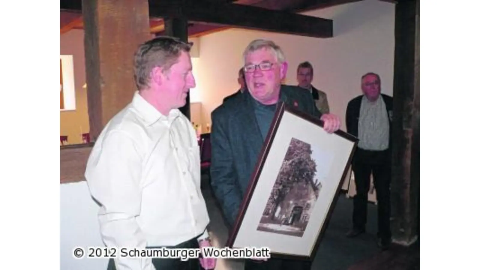 An das Rundteil erinnern alte Bilder (Foto: al)