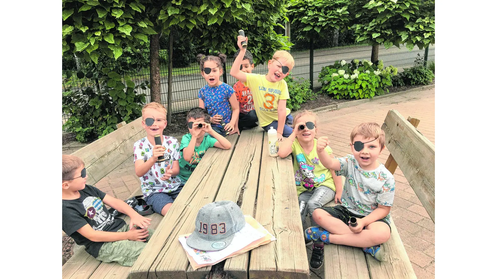 Piraten beenden ihre Kindergartenzeit (Foto: red)