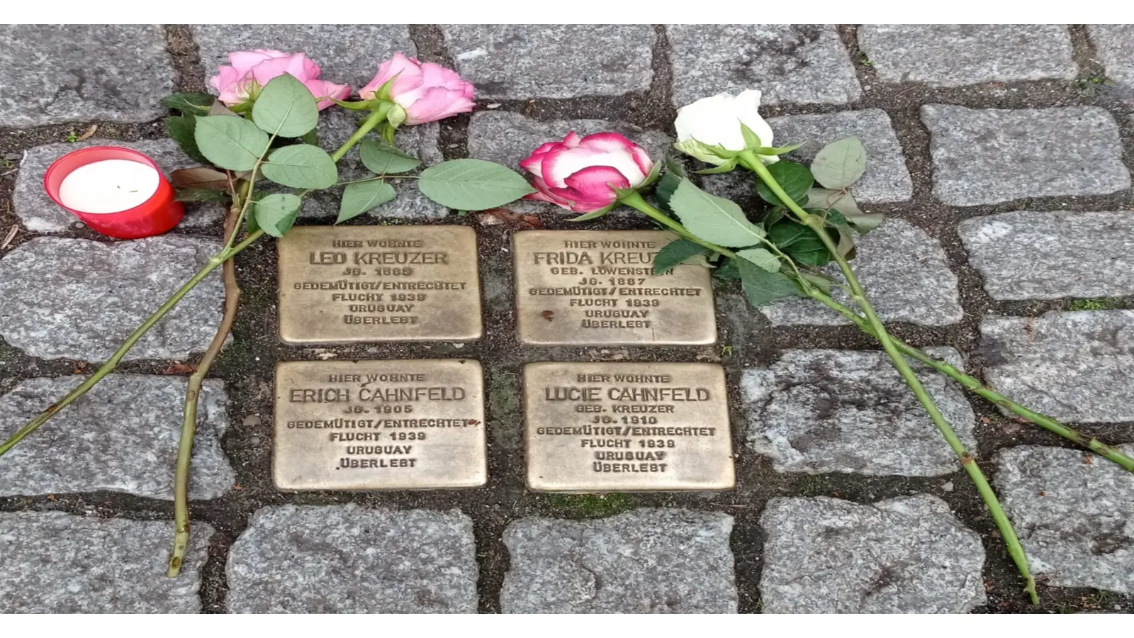 Die Stolpersteine werden wieder geputzt. (Foto: privat)