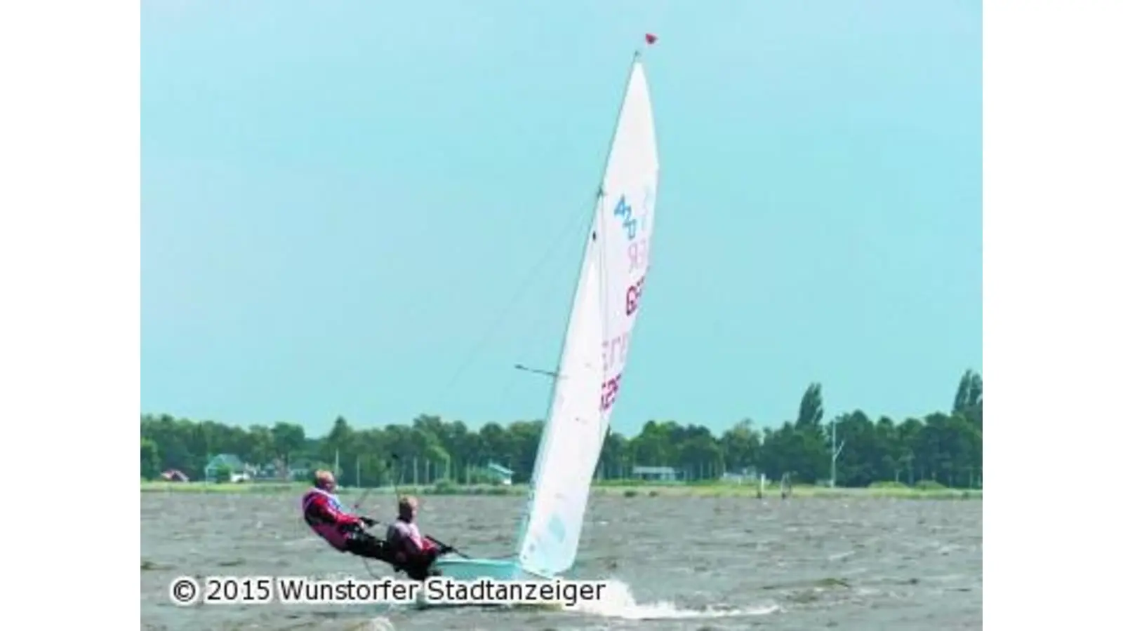 Ankerlaterne wird ausgesegelt (Foto: tau)