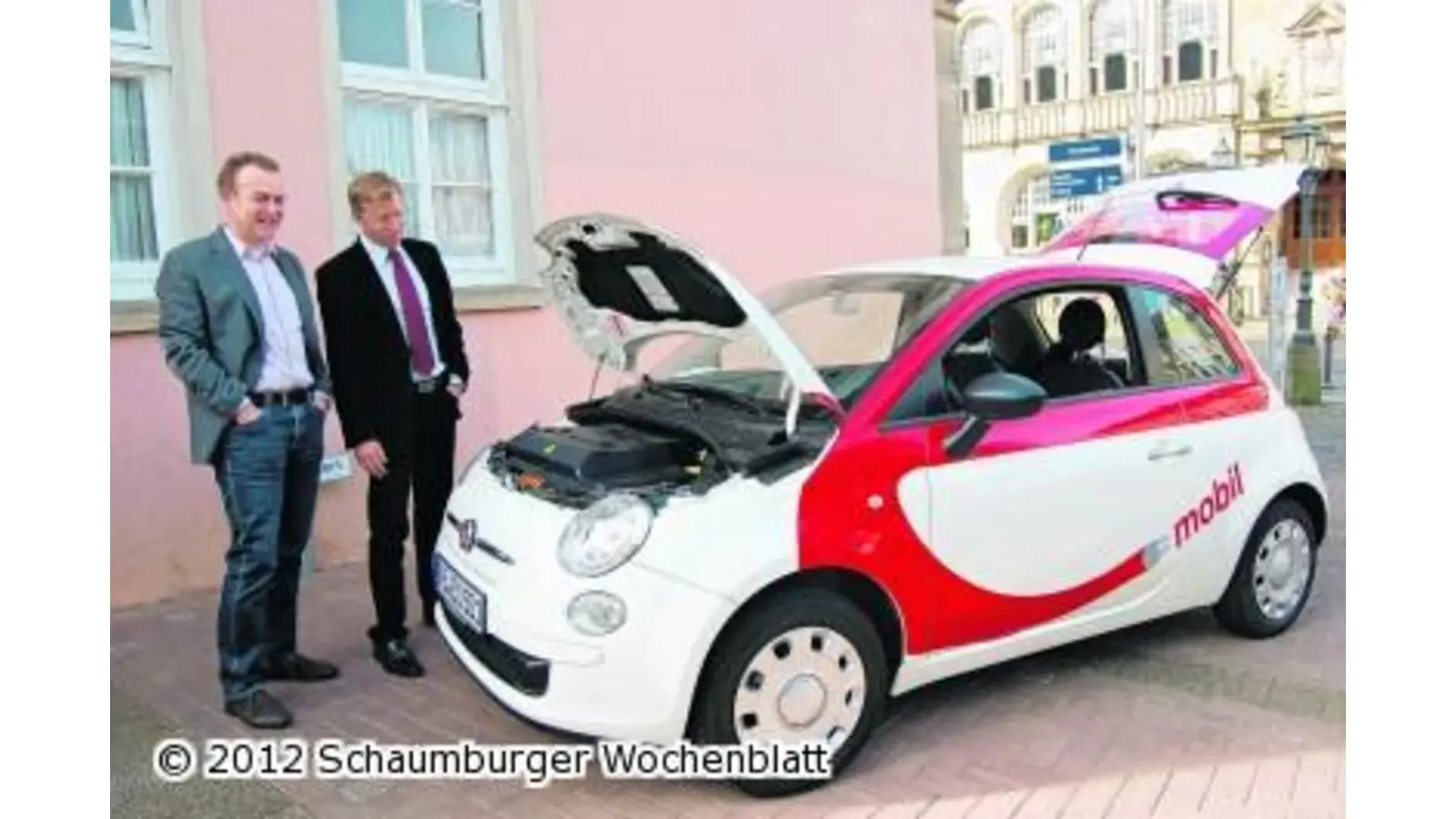 Elektroauto für die Stadtverwaltung (Foto: red)
