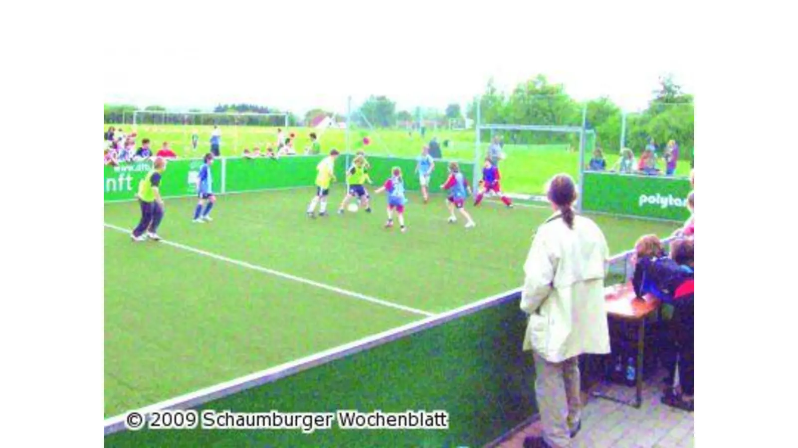 DFB-Aktion auf Mini-Spielfeld ist voller Erfolg (Foto: red)