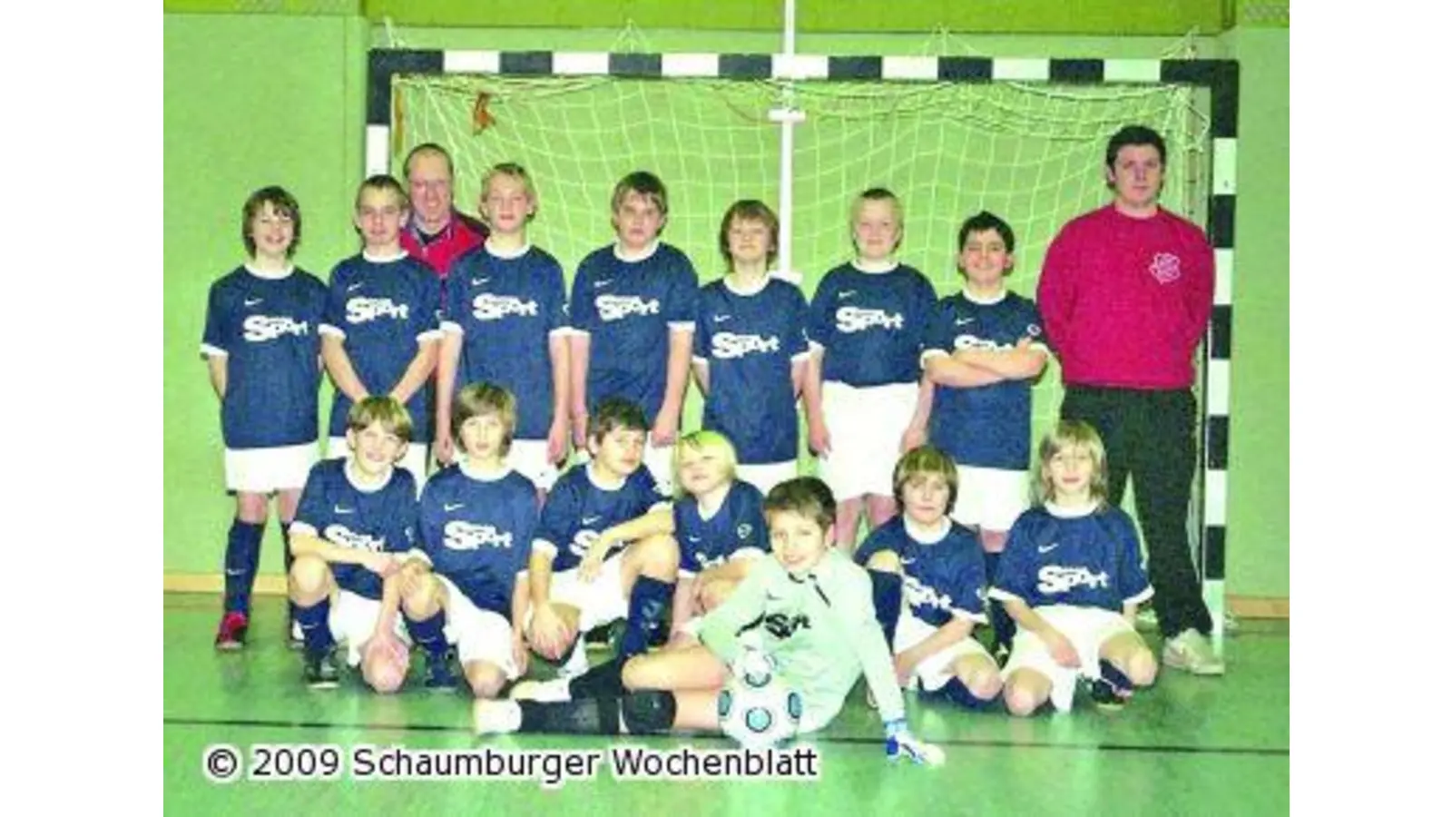 D-Junioren des VfR in neuem Outfit (Foto: red)