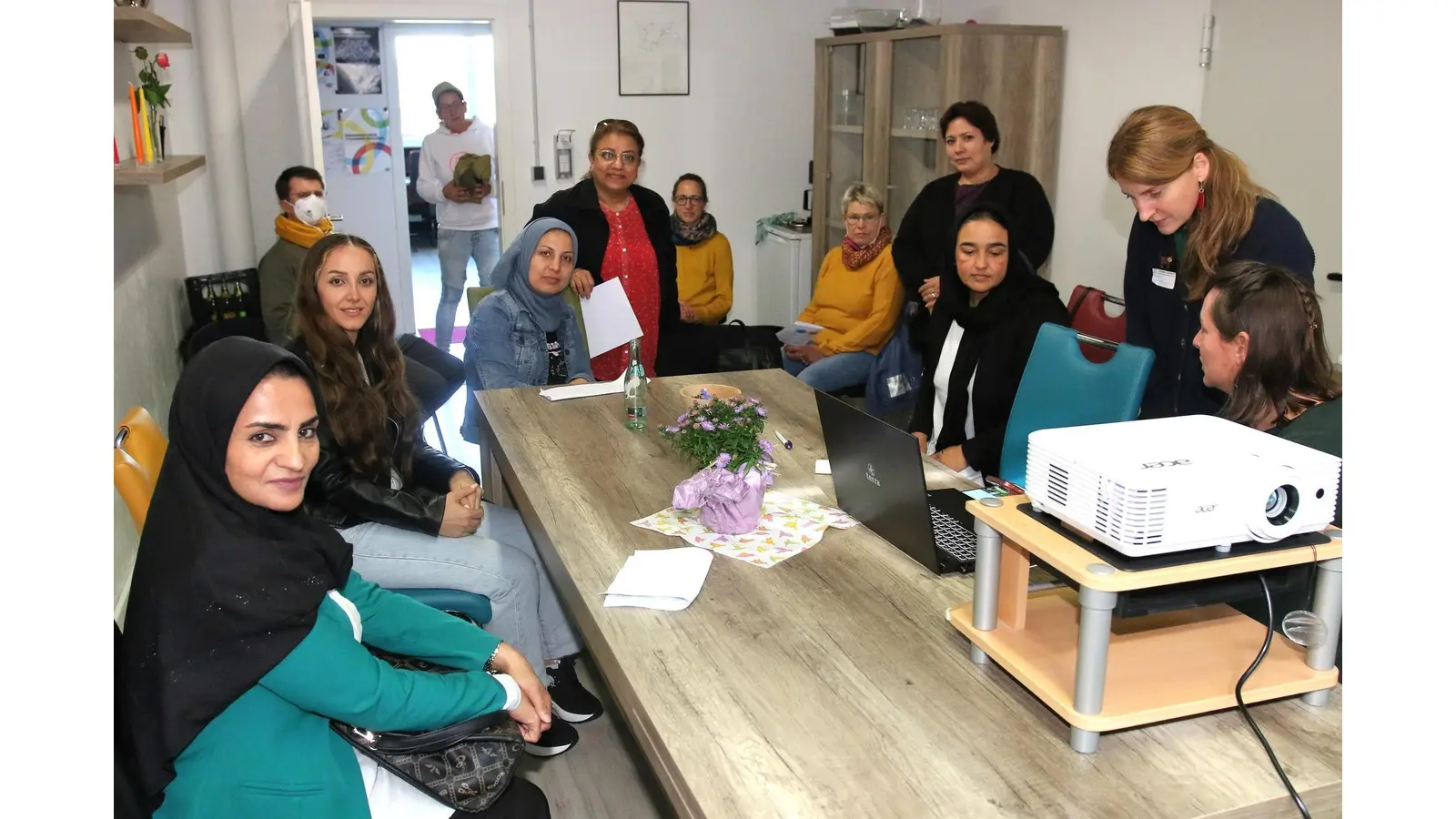 Das Begegnungsbüro organsierte oder beteiligte sich in den vergangenen Jahren an Projekten wie „Gesunder Stadtteil”. (Foto: bb)