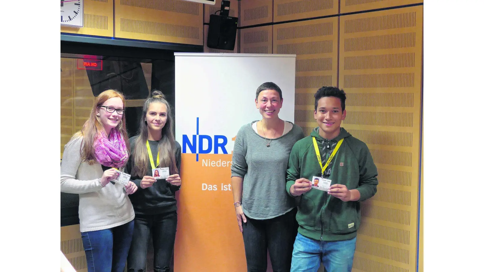 Im Gespräch mit den NDR (Foto: mk)