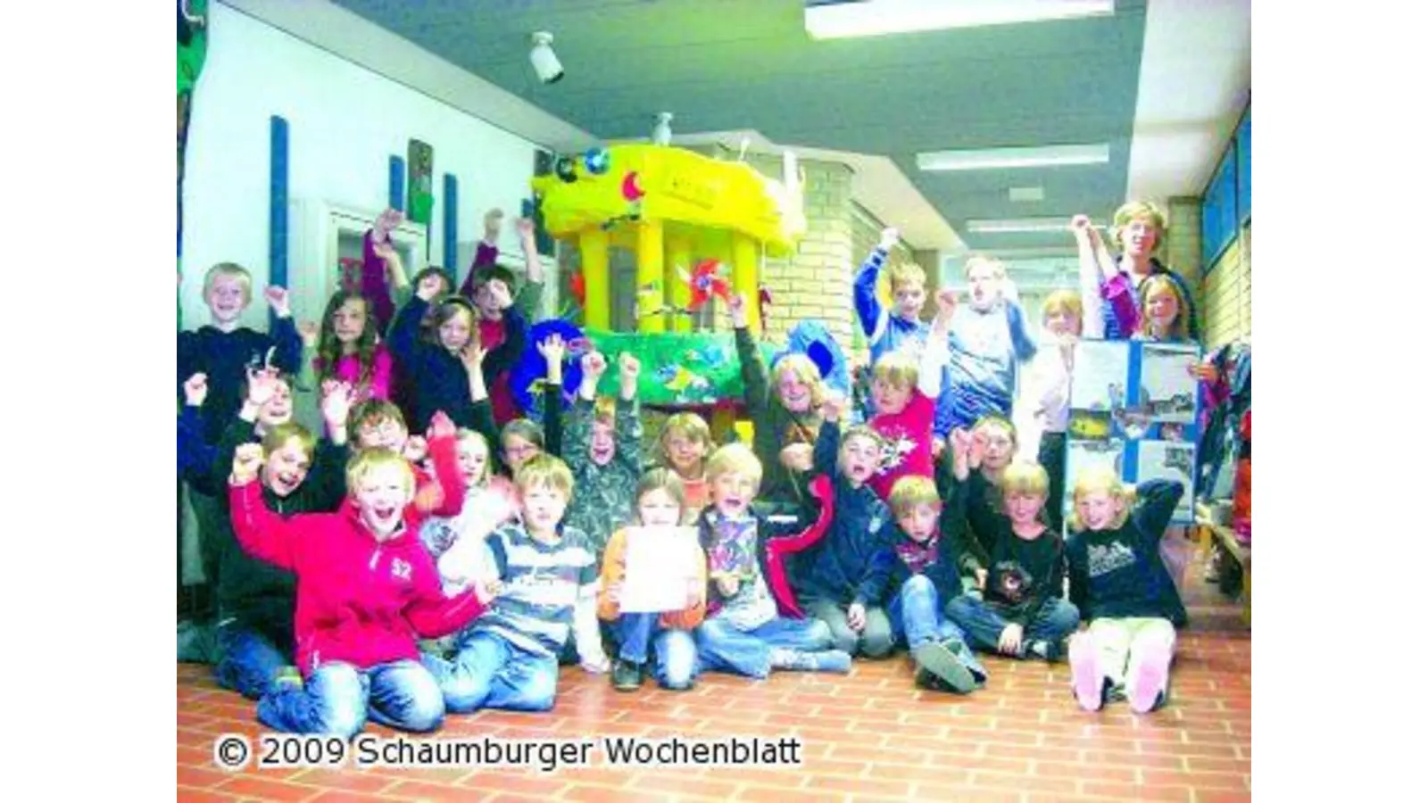 Das Raumschiff hebt auf den zweiten Platz ab (Foto: jl)
