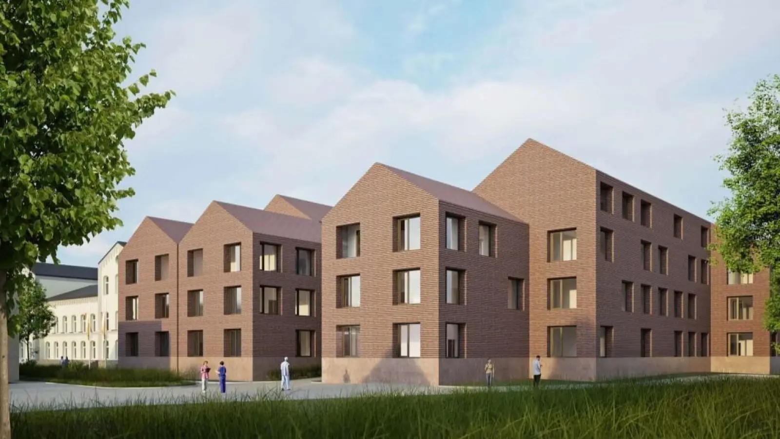 So sieht die Visualisierung die Pläne für das Gesunde Zentrum Rodenberg. (Foto: Stadt Rodenberg)