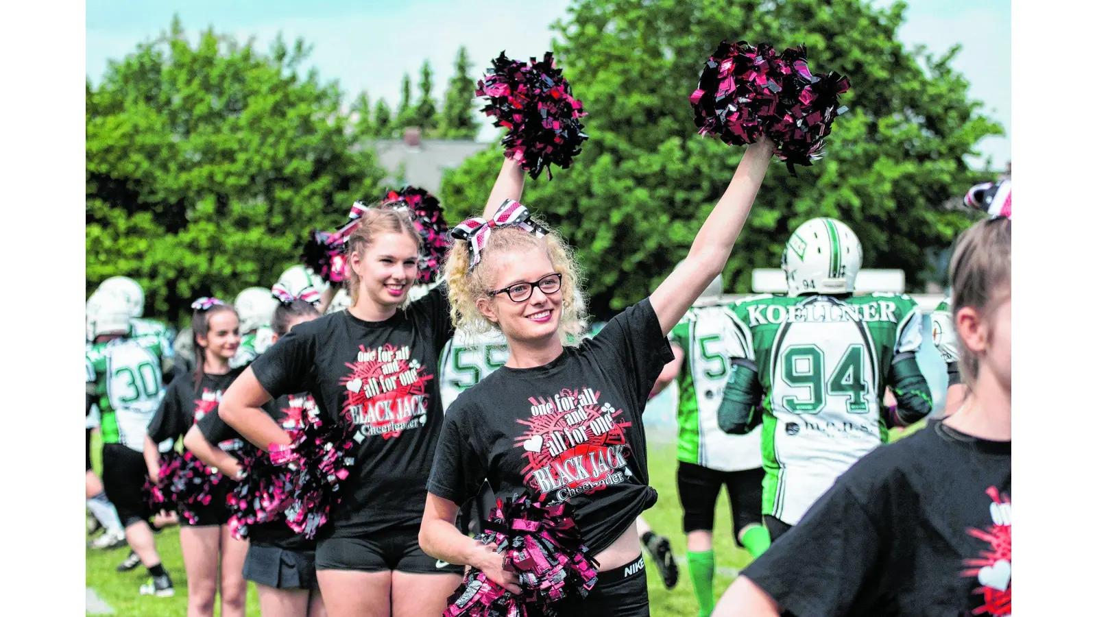American Football auf dem Vormarsch (Foto: wa)
