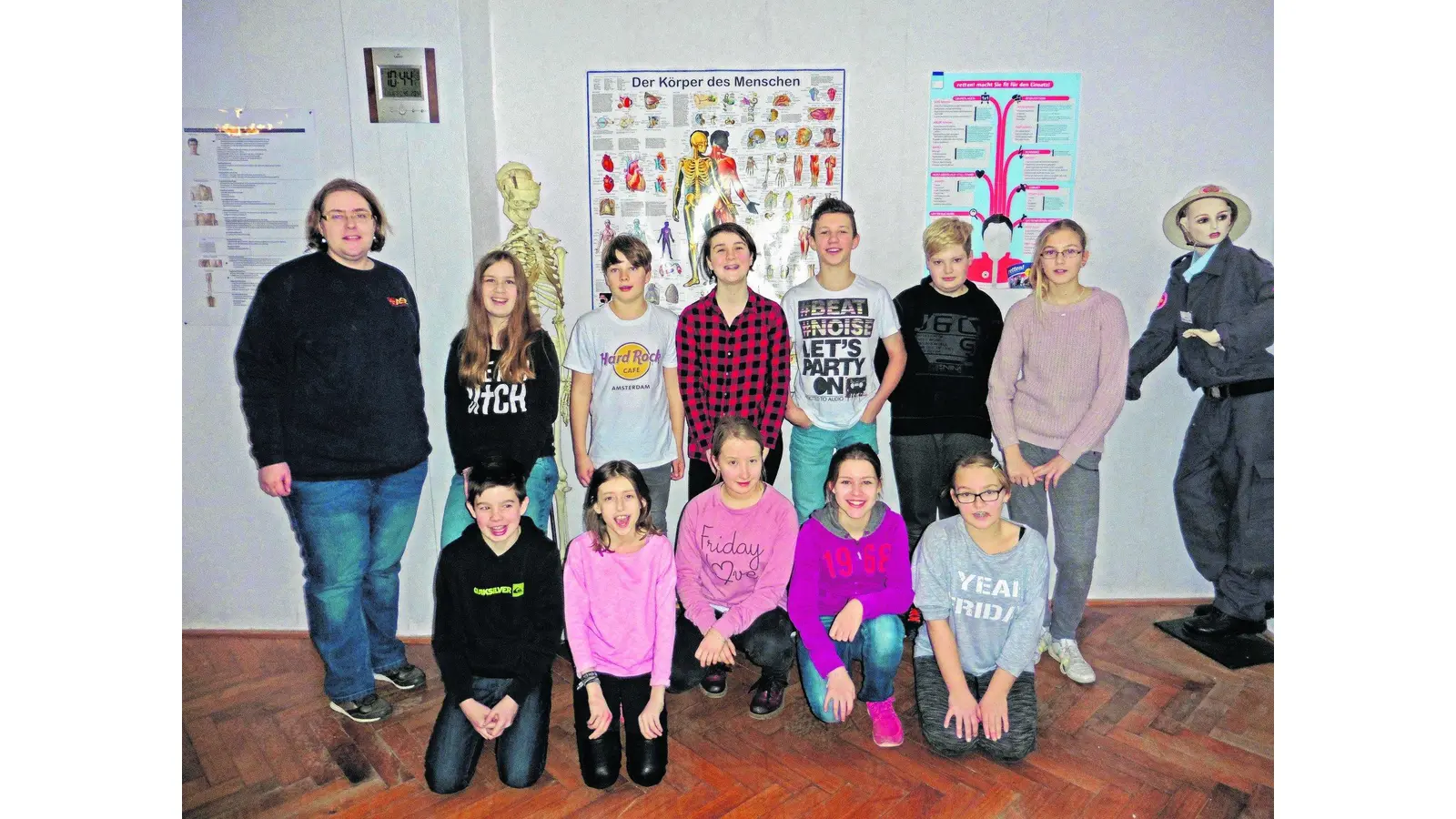 Schulsanitätsdienst beliebt (Foto: mk)