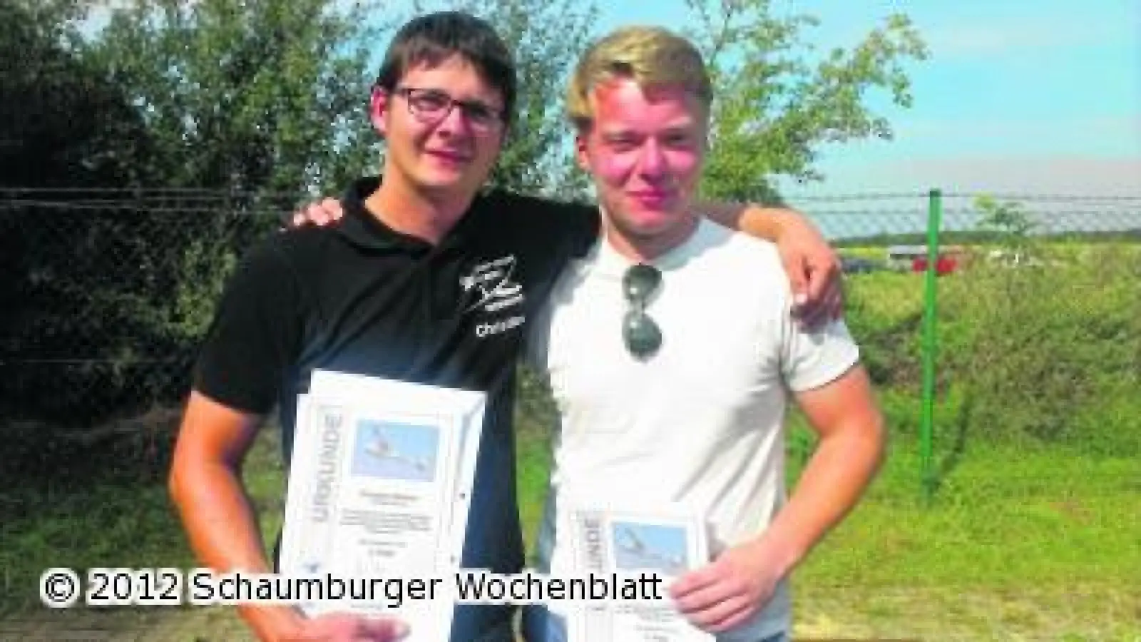Die LSV-Nachwuchspiloten vertreten Niedersachsen beim Vergleichsfliegen (Foto: hb)