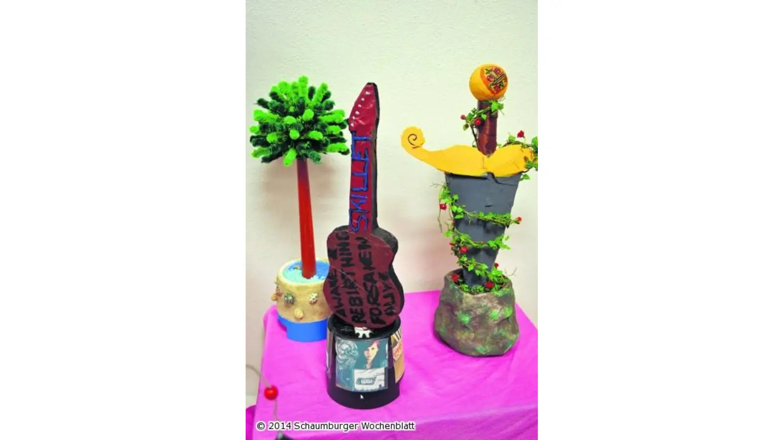 Toilettenbürste wird Kunst (Foto: pd)