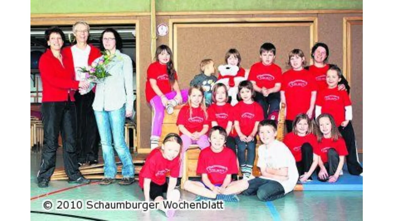 Neue T-Shirts für Turngruppe (Foto: tt)