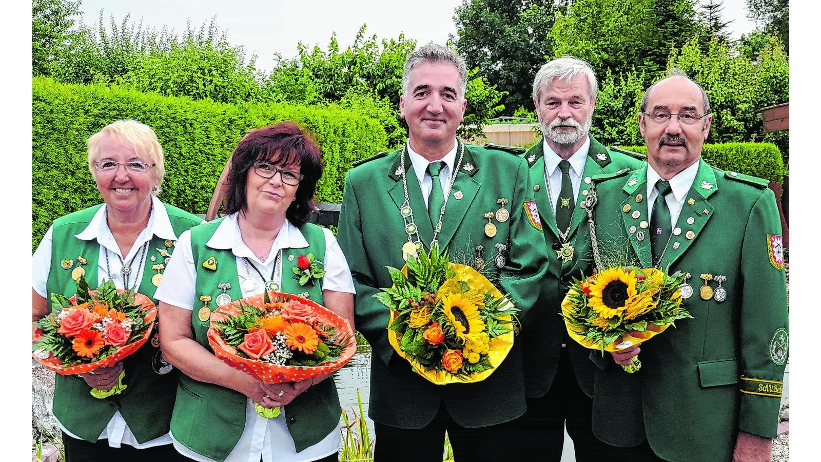 Das Königspaar ist auch im wahren Leben ein Paar (Foto: bt)