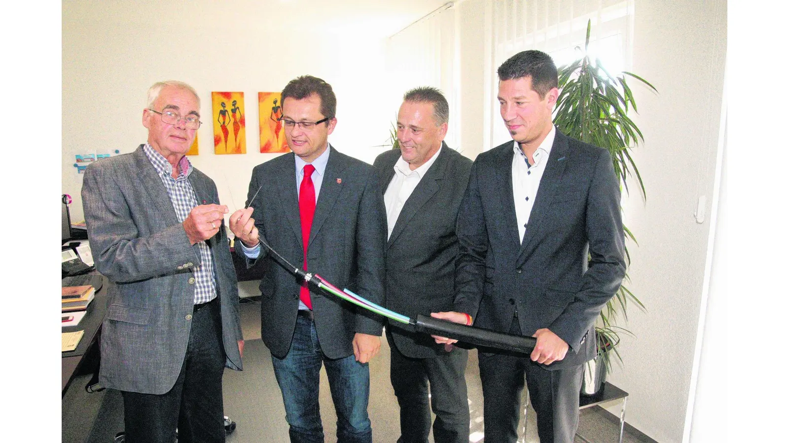 Die Telekom investiert im Flecken (Foto: gi)