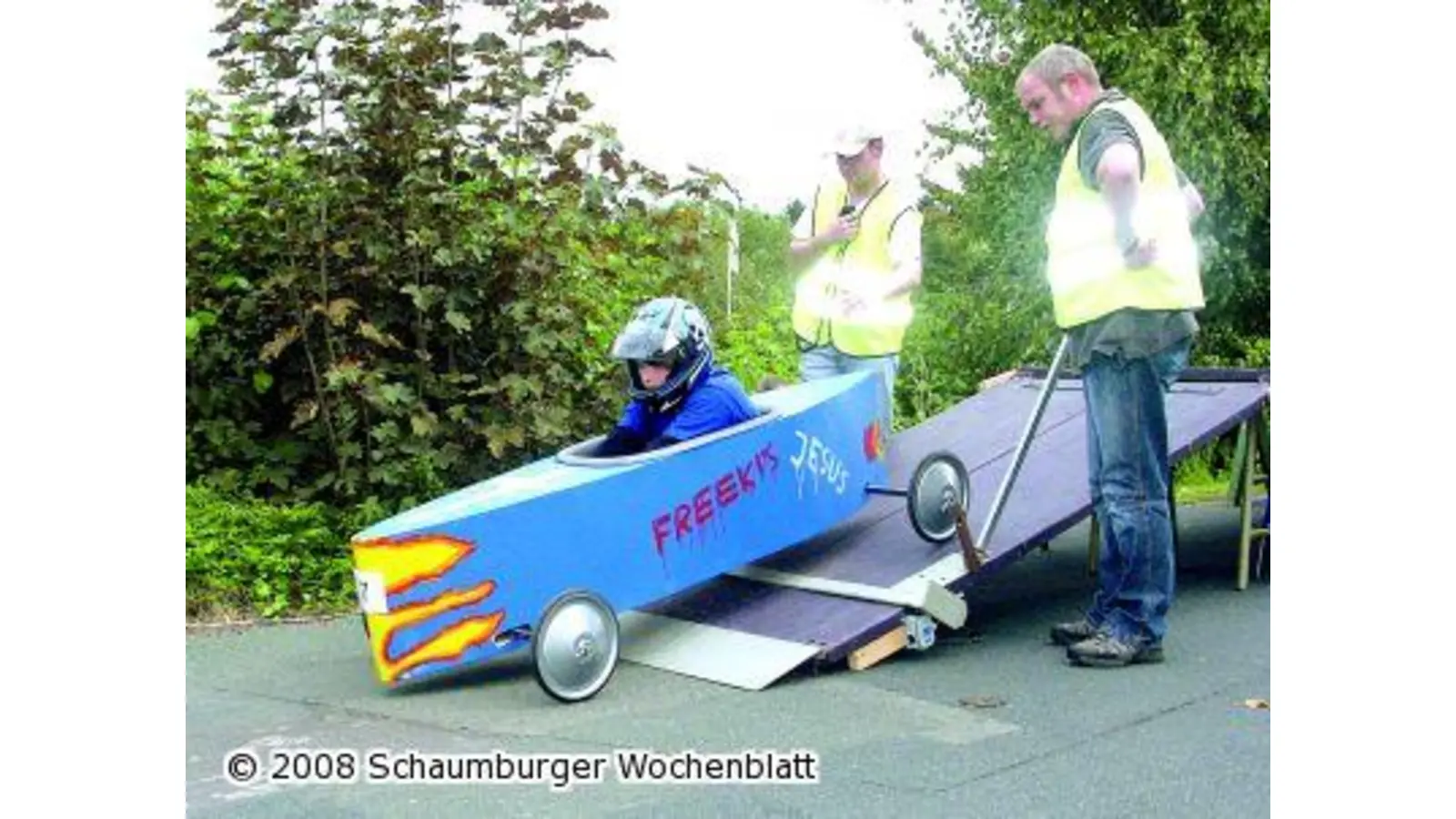 Tollkühne Piloten in ihren Seifenkisten (Foto: pp)