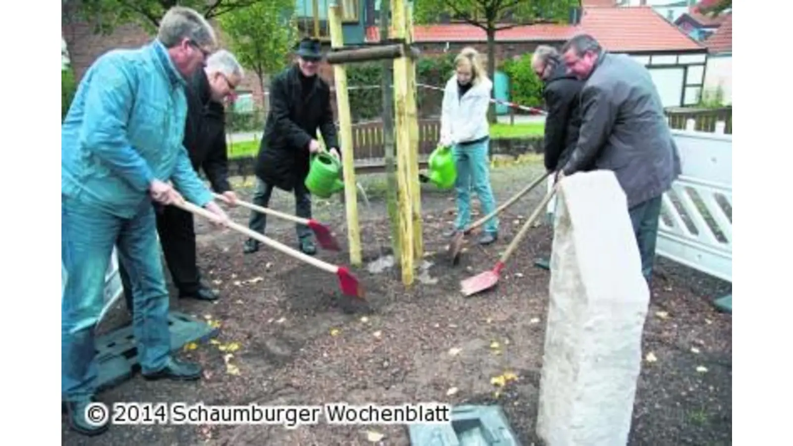 Die Eiche zur Erinnerung (Foto: wa)