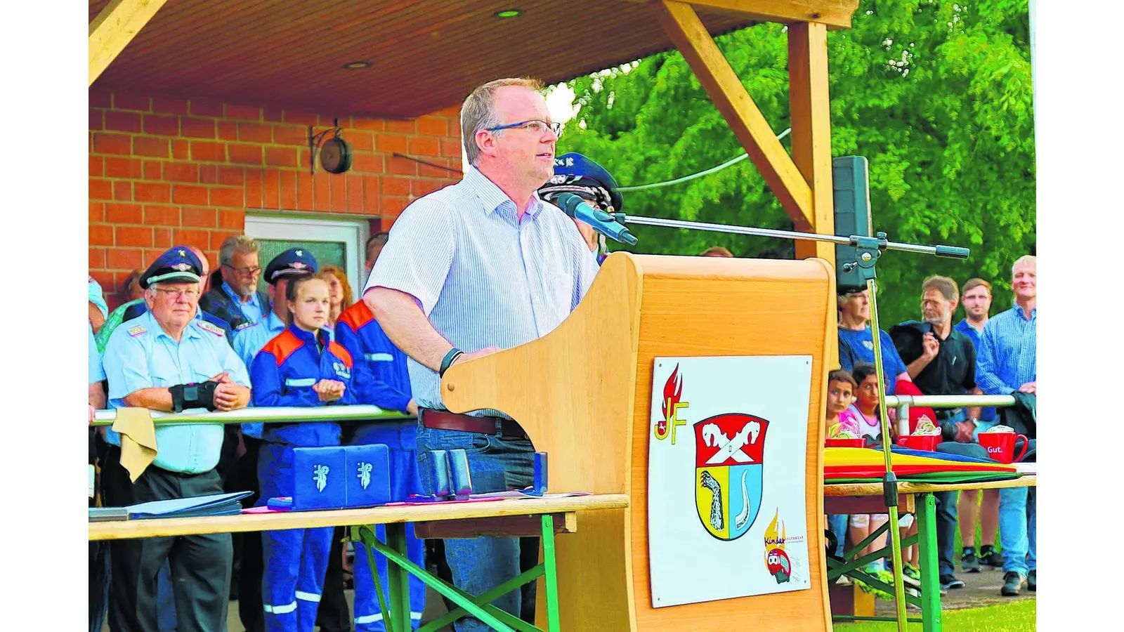 Kreiszeltlager in Münchehagen ist eröffnet (Foto: gi)