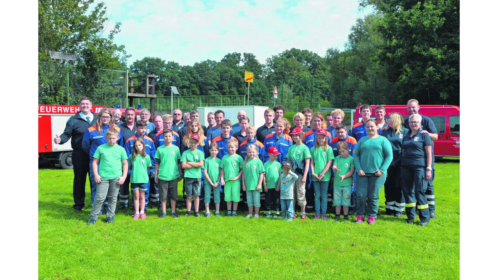 Uchtdorfs Feuerwehr in Feierlaune (Foto: red)
