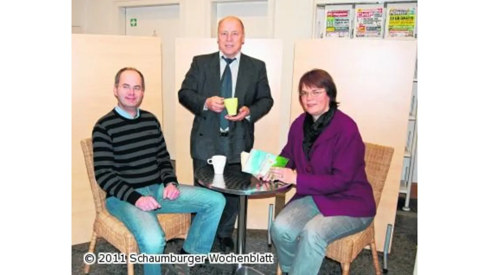 Gemütlicher Leseraum (Foto: red)