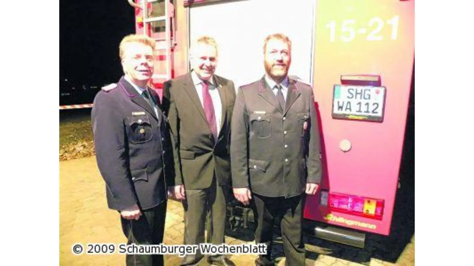 Waltringhausen komplettiert Sicherheit mit einem neuen Tanklöschfahrzeug (Foto: red)