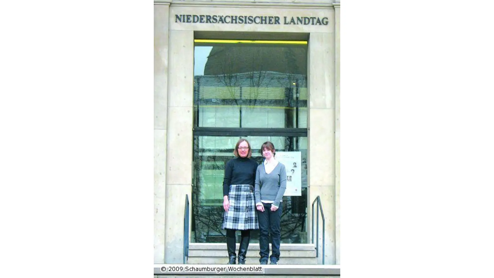 Schülerin hospitiert bei Ursula Helmhold (Foto: red)