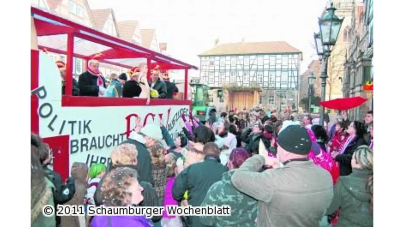 Kamelleregen für Ritter und Prinzessinnen (Foto: ste)