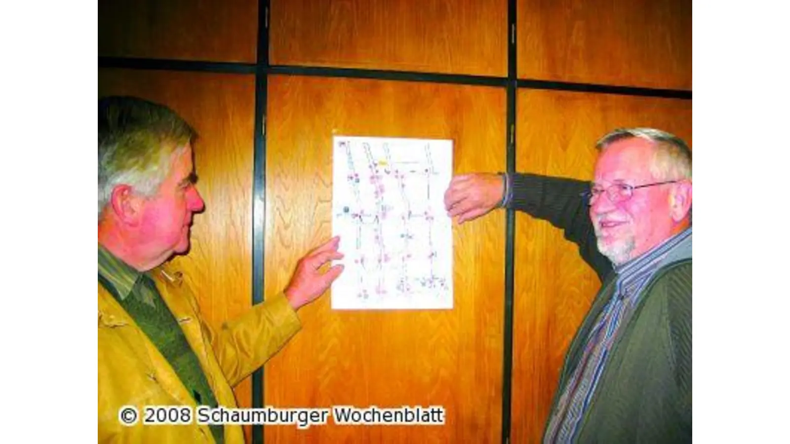 Wenn Wiedensahl zum Schilderwald wird (Foto: ro)