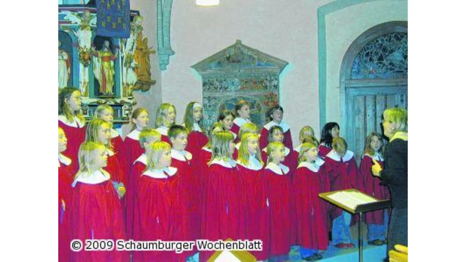 Sing-Gottesdienst mit dem Kinderchor der Singschule (Foto: red)