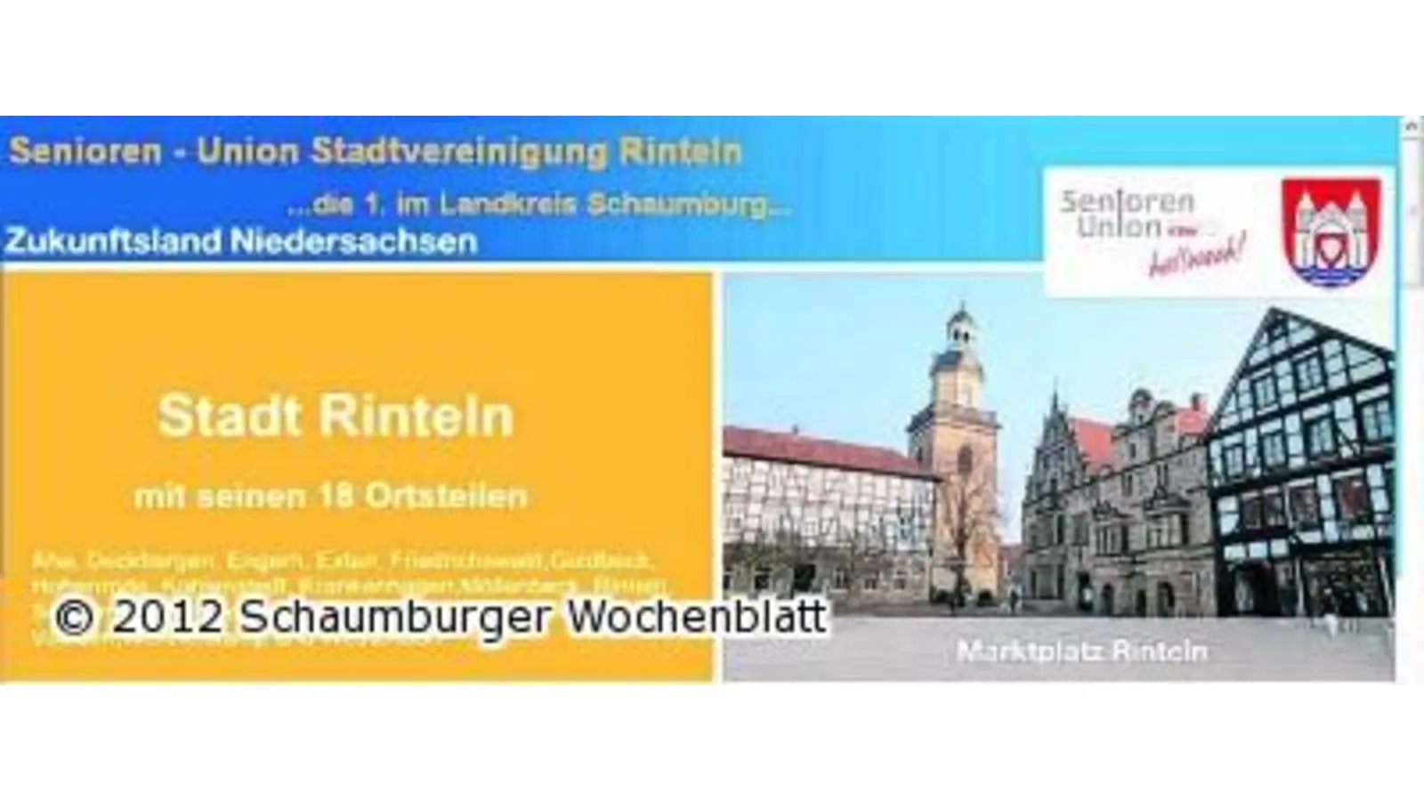 Senioren-Union jetzt im Internet vertreten (Foto: km)