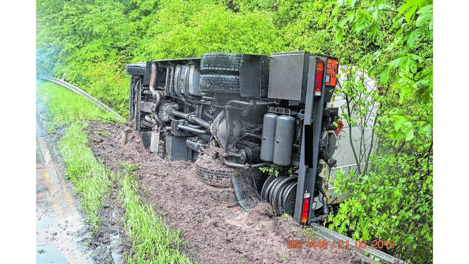 Vollsperrung nach Unfall (Foto: red)