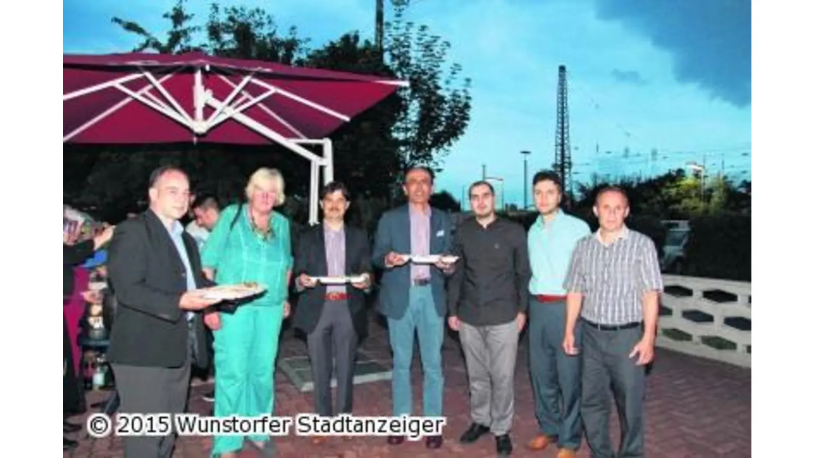 Fastenbrechen in der Aksa-Moschee (Foto: gi)