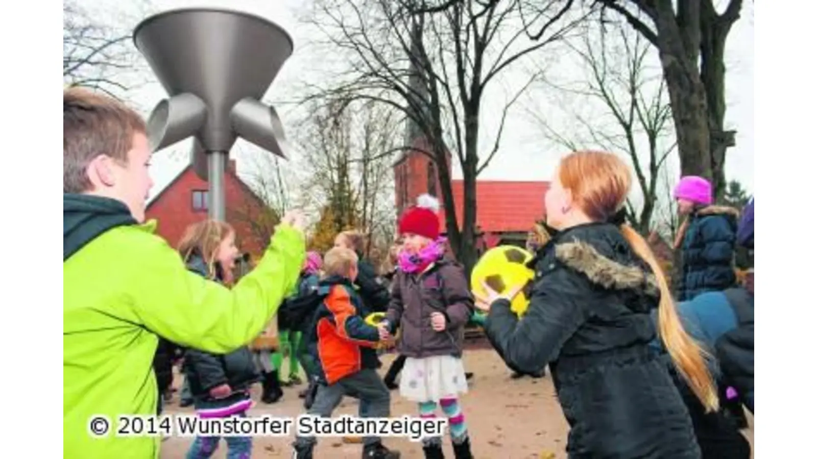 Bewegte Schule spielt jetzt auch Ball (Foto: tau)