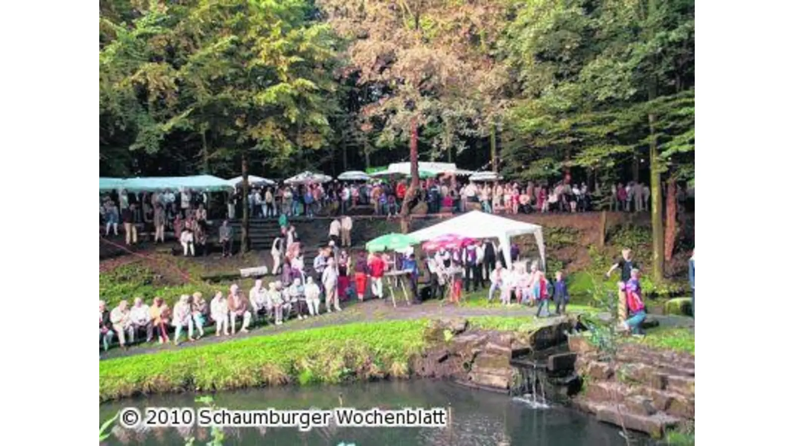 Himmelfahrt traditionell an den Teichen (Foto: pp)