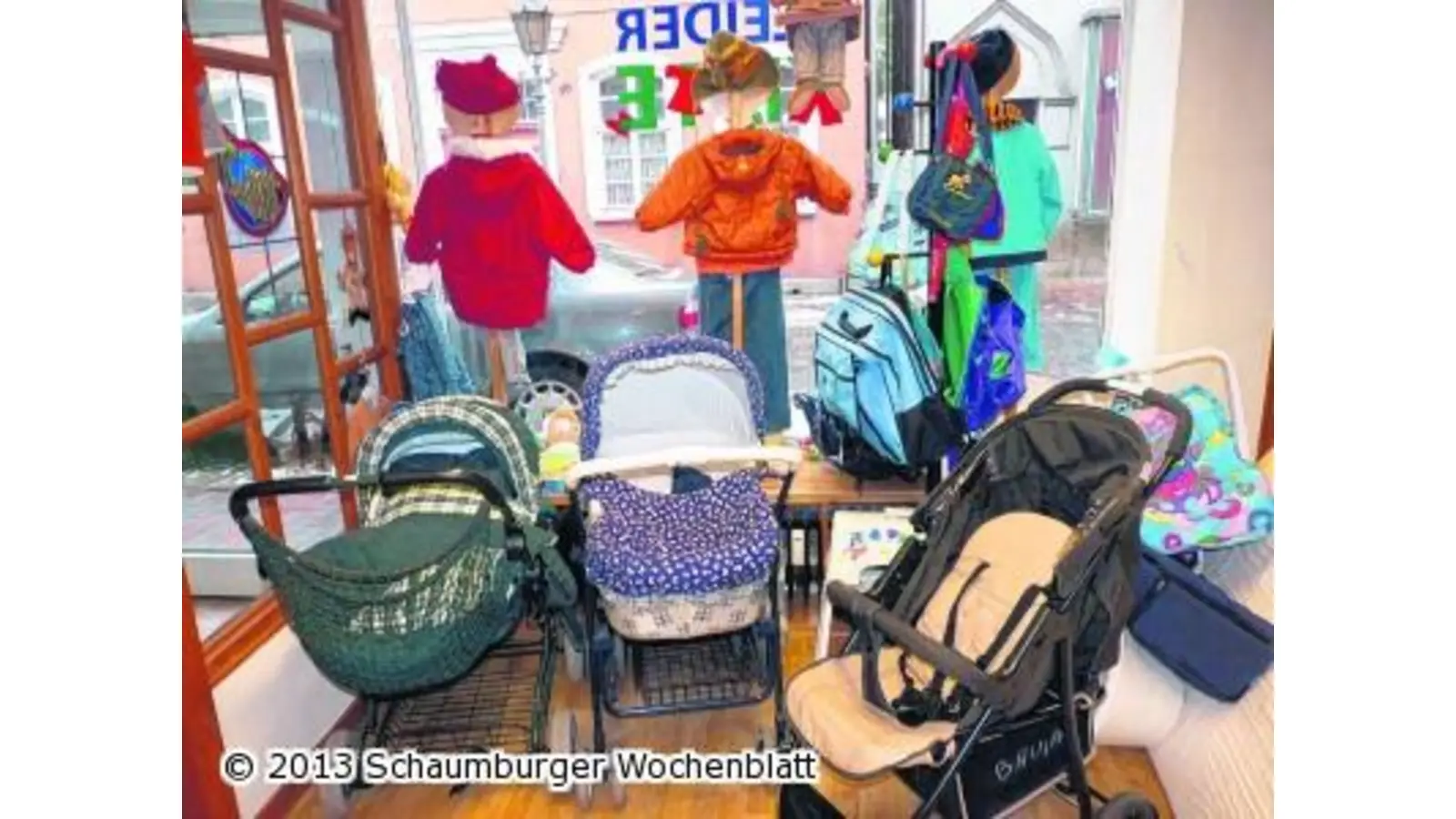 Babysachen und Hosen für Jungen besonders gesucht (Foto: km)