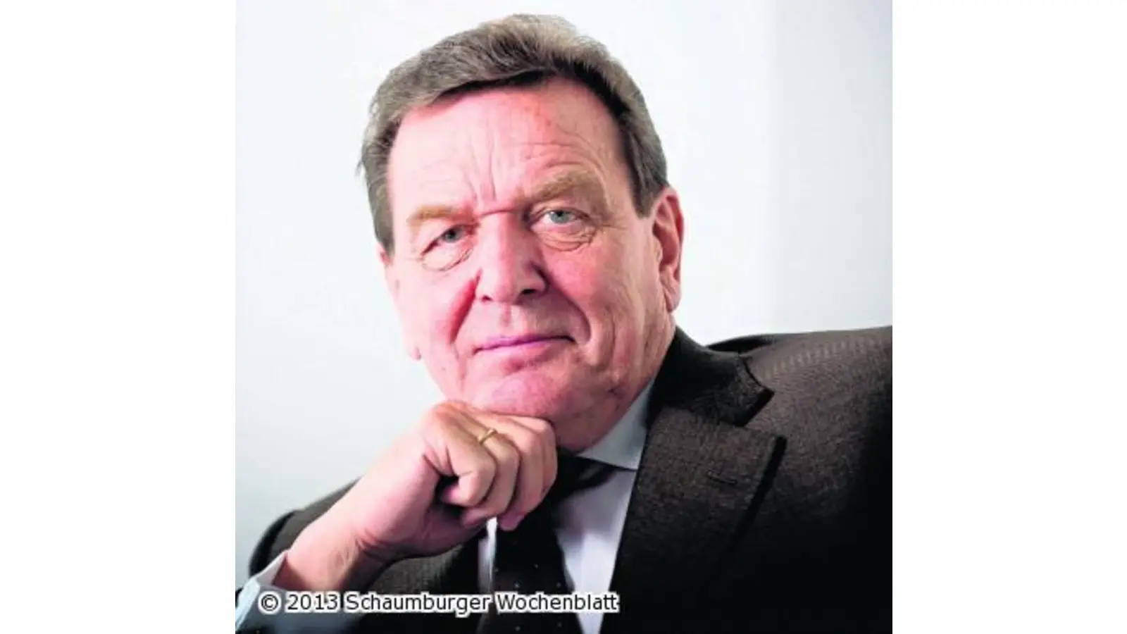 Auftritt von Altkanzler Schröder (Foto: red)