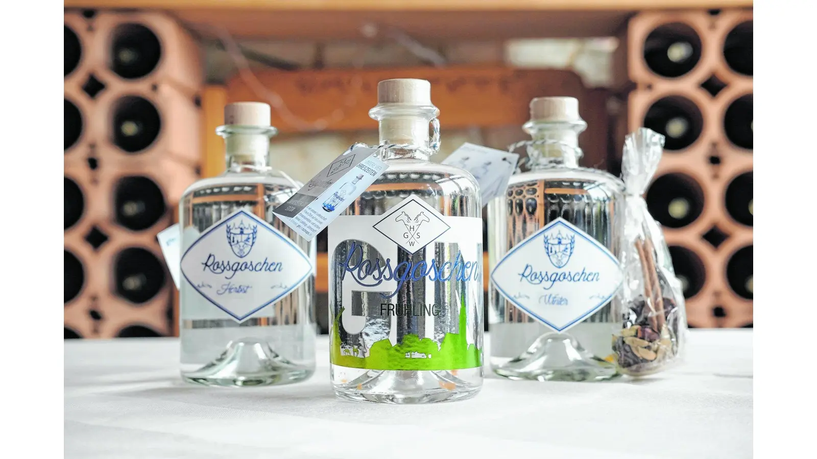 Gin-Tasting auf dem Gourmetfest (Foto: tr)