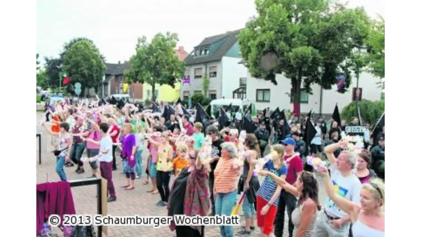 Weniger Rechtsextreme marschieren (Foto: red)