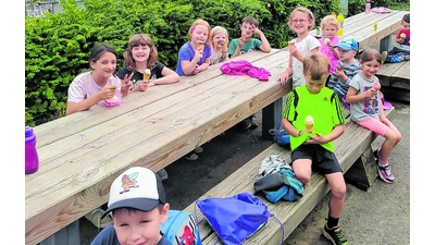 Coole Überraschung am letzten Sporttag (Foto: ste)