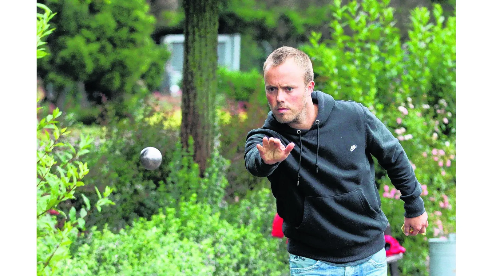 Könner werfen die Kugeln geschickt (Foto: bb)