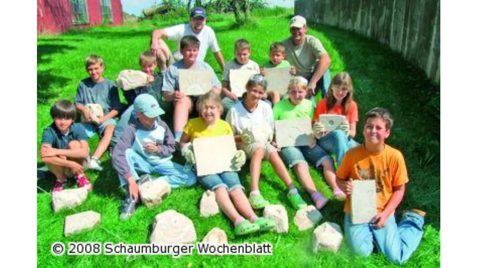 Ferienspaß in der Werkstatt von Fridjof Runge (Foto: tt)