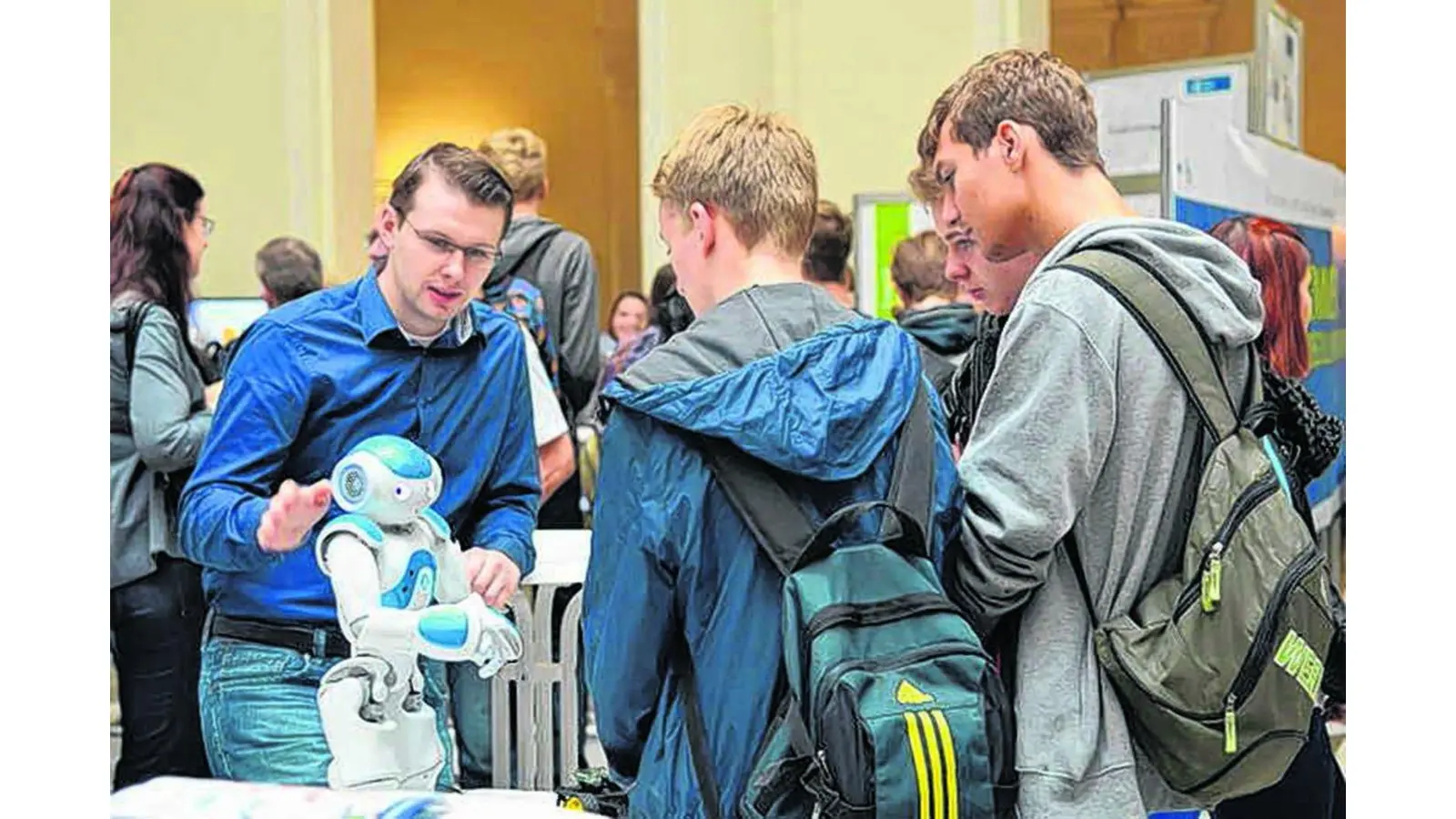 Reinschnuppern in das Studium (Foto: ag)