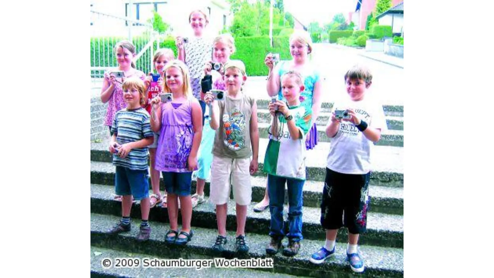 Kinder gehen auf Foto-Safari (Foto: red)