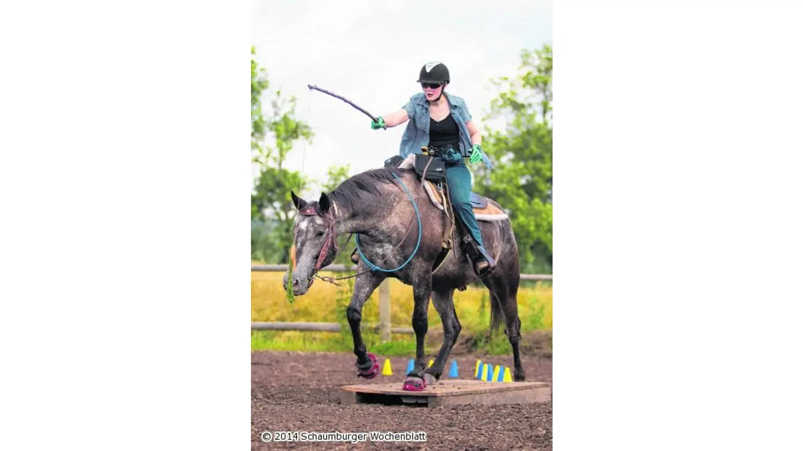 Reiterrallye in Lyhren (Foto: em)