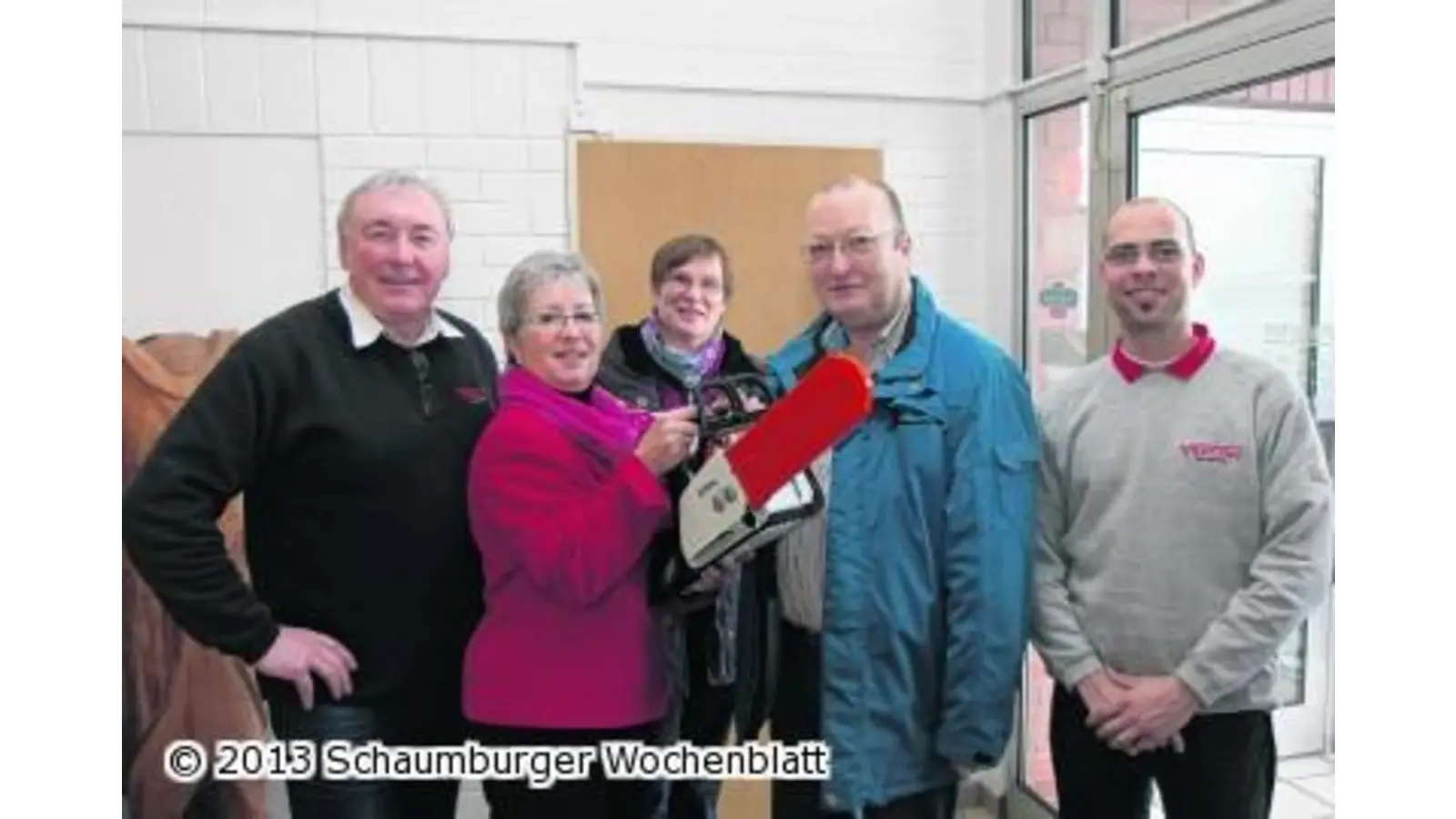 Neue Kettensäge kommt gerade recht (Foto: bb)