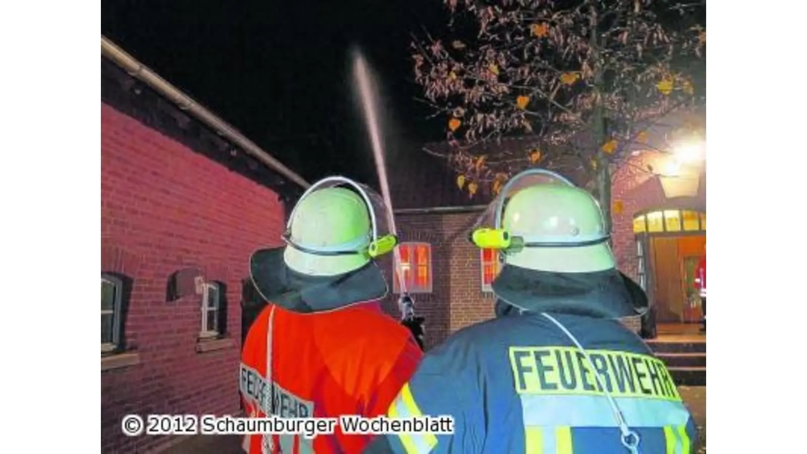 Rettungseinsatz bei einem vorweihnachtlichem Unglück (Foto: red)