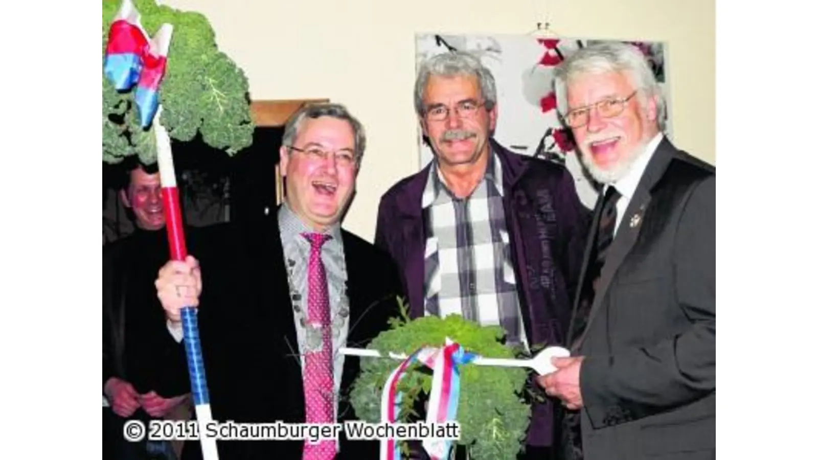 Pastor Wieland Kastning ist neuer Grünkohlkönig (Foto: red)