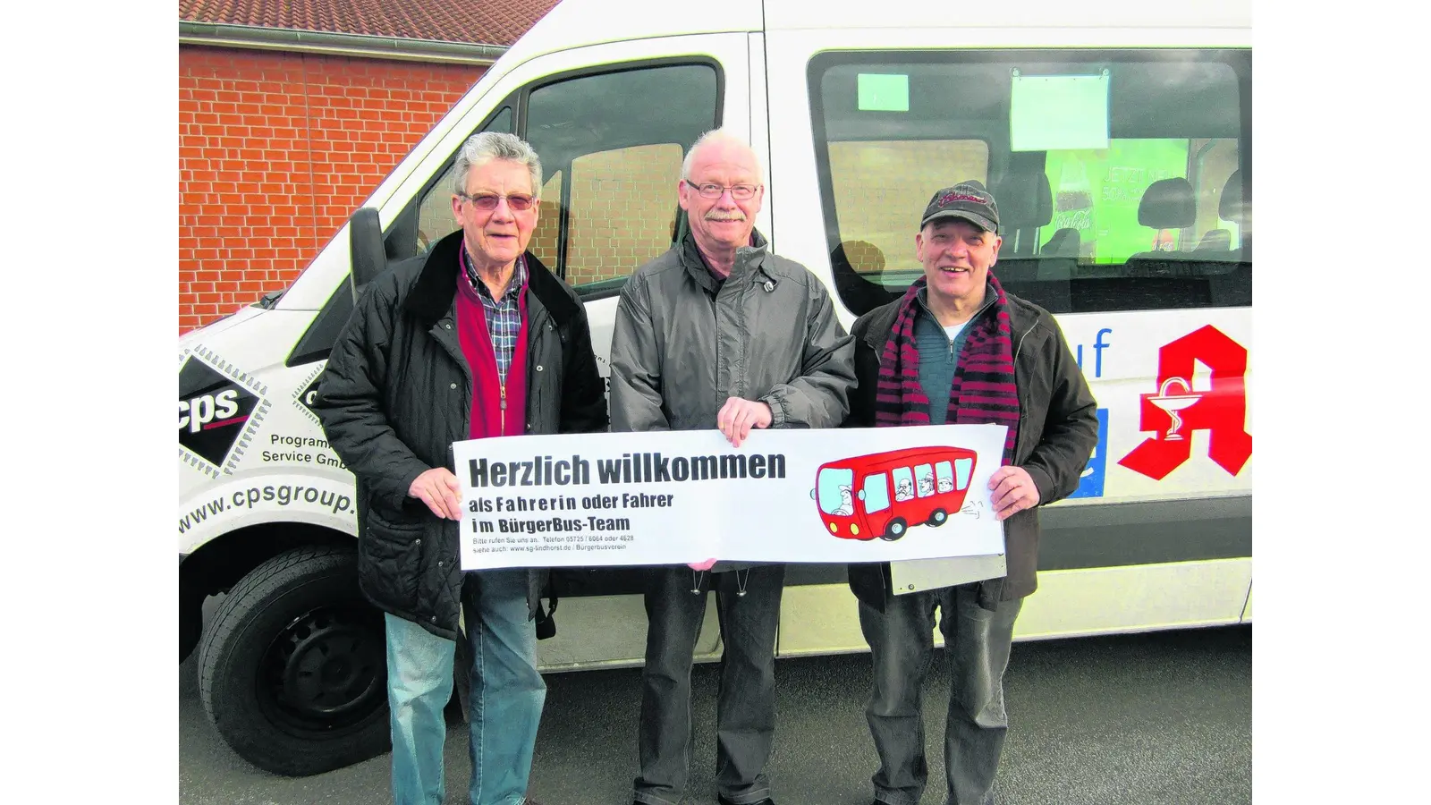 Fahrgastzahlen im Lindhorster Bürgerbus steigen deutlich an Weiterhin wird ein Fahrzeuglenker für den Bürgerbus gesucht (Foto: bt)