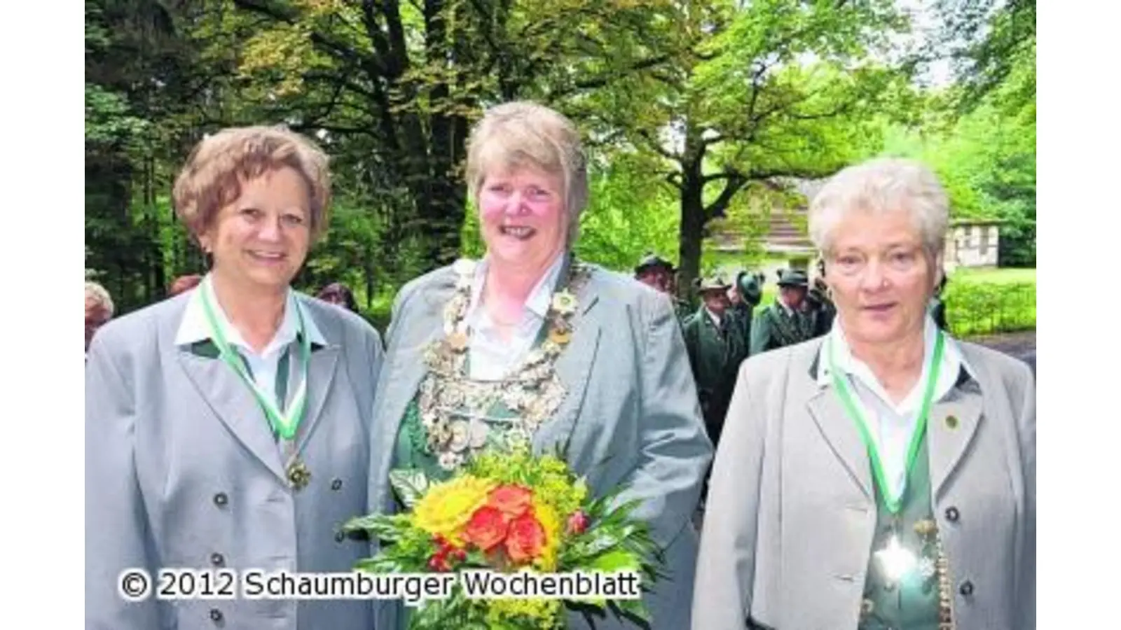 Marianne Hochgräfe und Karl-Thomas Hoffmann regieren jetzt als Königspaar (Foto: red)
