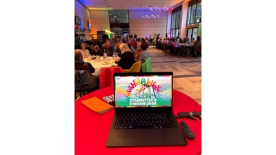 Stammtisch Ehrenrunde lädt ein. (Foto: Landesgartenschau)